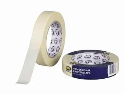 Ruban de masquage 60�c - blanc cr�me 25mm x 50m (HPXMA2550)