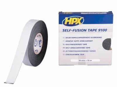 Ruban isolant � auto-fusionnement - 19 mm x 10 m - noir (HPXSF1910)