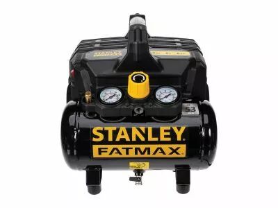 Compresseur professionnel - sans huile - horizontal - silencieux -  6 l / 1 ch / 8 bar (WDST101/8/6)