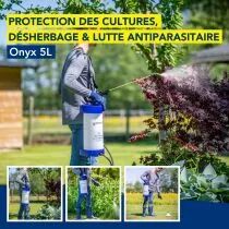 Pulv&eacute;risateur &agrave; pression onyx avec capuchon de pulv&eacute;risation, 5l (EDX-SPRONYX5)