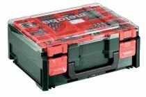 Perceuse-visseuse sans fil bs 18 l, 18 v, 2 x 2 ah li-power, chargeur sc 30, mallette de transport en plastique, atelier mobile 