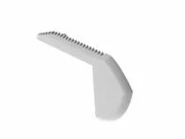 Capuchon en abs pour alu-stair - gauche - gris (EC-ST-L)
