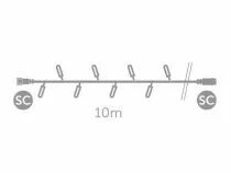 Simply-connect pro line - steadylight extension - led - 10 m - 100 lampes blanc chaud - fil noir - 230 v (PR-L-RNP-LED-10-230V-U