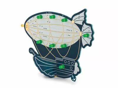 Zeppelin r�tro - kit de soudage �ducatif (WSL222)