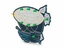 Zeppelin r&eacute;tro - kit de soudage &eacute;ducatif (WSL222)
