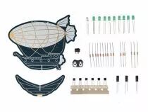 Zeppelin r&eacute;tro - kit de soudage &eacute;ducatif (WSL222)