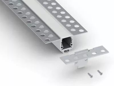 Embout pour profil� de plaque de pl�tre rsl15 us, sans trou de c�ble - 1 pc (EC-RSL15US-H3)