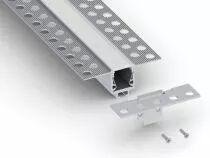 Embout pour profil&eacute; de plaque de pl&acirc;tre rsl15 us, sans trou de c&acirc;ble - 1 pc (EC-RSL15US-H3)
