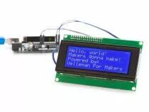 Module lcd 20x4 i&sup2;c pour arduino - r&eacute;tro&eacute;clairage bleu (WPI450)