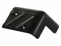 Coin de protection pour enceintes - plastique noir - 80 x 50 mm x 90&deg; - 8 pcs (HQAC1017)