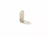 Coin de protection pour enceintes - blanc m&eacute;tallique - 19 x 32 mm x 90&deg; - 10 pcs par emballlage (HQAC1027)