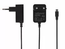 Chargeur compact avec connexion mini usb - 5 vcc - 1 a (PSS6EUSB36)