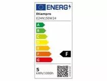 Flexible led - blanc 2400k - 120 led/m - 5 m - 24 v - ip20 - cri90 (E24N150W24)