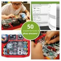 Kit de projets &eacute;lectroniques - 50 exp&eacute;riences - circuit lab (KNS130)