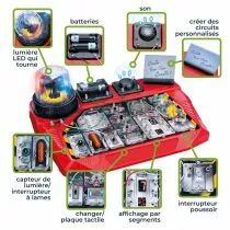 Kit de projets &eacute;lectroniques - 50 exp&eacute;riences - circuit lab (KNS130)