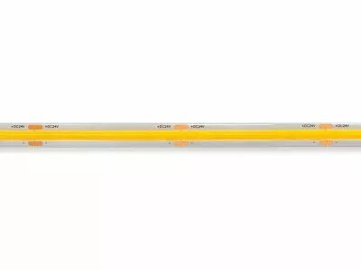 Bande led cob flexible - blanc 3000k - 320 leds/m - 5 m - 24 v - ip20 - cri90 (E24M670W30)