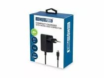Chargeur compact avec connexion micro usb - 5 vcc - 1 a (PSS6EUSB37)