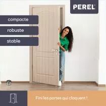 Butoir de porte - 9 x 7,5 cm - 1,1 kg - noir (TL74051B)