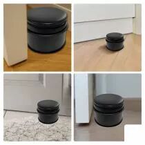 Butoir de porte - 9 x 7,5 cm - 1,1 kg - noir (TL74051B)