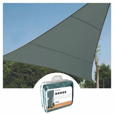 Voile solaire - triangle - 3.6 x 3.6 x 3.6 m - couleur : gris vert (GSS3360GG)