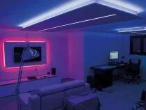 Bande led cob flexible - rvb - 840 leds/m - 5 m - 24 v - ip20 (E24M690RGB)