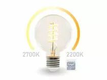 Ampoule led wifi smart - blanc chaud & blanc chaud intense - e27 - g95 (SMART1212)