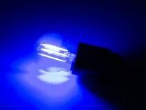 Jeu d'ampoules &agrave; filament led - g45 - verre clair - 4 pcs - rouge - vert - bleu - orange (HQPL22032)