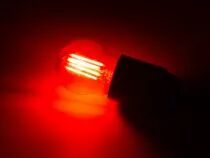 Jeu d'ampoules &agrave; filament led - g45 - verre clair - 4 pcs - rouge - vert - bleu - orange (HQPL22032)