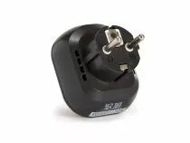 Testeur de tension et de terre pour prise murale - cat ii - 230 v - indication par led et buzzer - type e/f (france/allemagne) (