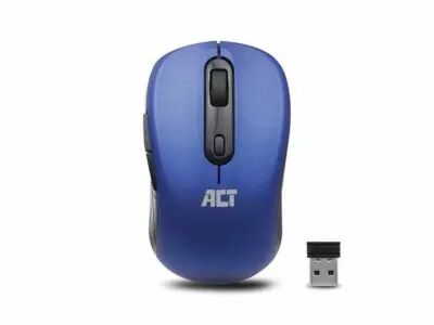 Souris sans fil - bleu - 1000/1200/1600dpi (ACTAC5140)