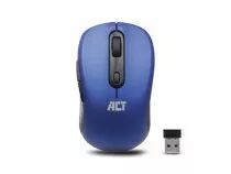 Souris sans fil - bleu - 1000/1200/1600dpi (ACTAC5140)