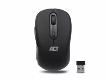 Souris sans fil noire 1000/1200/1600 dpi (ACTAC5125)