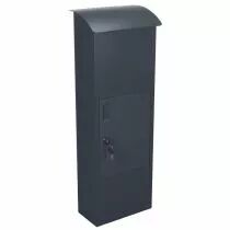 Bo&icirc;te de d&eacute;p&ocirc;t pour paquets - helsinki - gris fonc&eacute; (BG57000V2)