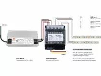 Module de variateur led &agrave; 4 canaux (VMB4LEDPWM-20)