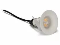Plafonnier encastr&eacute; gu10 - courb&eacute; - blanc (ETFGU10W01)