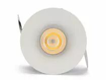 Plafonnier encastr&eacute; gu10 - courb&eacute; - blanc (ETFGU10W01)