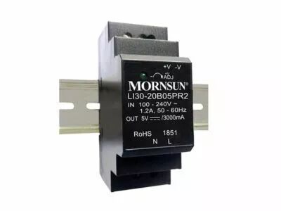 Alimentation industrielle sur rail din - sortie unique - 30 w - 12 v - 2 a (LI30-20B12PR2)