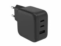 Chargeur usb rapide avec technologie gan fast - 3 sorties - usb-a & 2 x usb-c - 67w (PSS6EUSB51)
