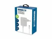 Chargeur compact avec connexion usb - 5 vcc - 3 a max. - 15 w. max. - type c (PSS6EUSB41W)