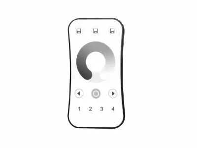 Syst�me multizone - t�l�commande led rf monocanal - 4 zones (CHLSC60TX1)