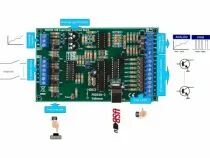 Carte interface usb d'exp&eacute;rimentation (WSI8055N)