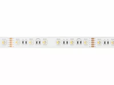 Flexible led - 1 chip rvb et blanc 2700k - 60 led/m - 5 m - 24 v (E24N830RGBW)