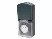 Minuteur analogique - usage &agrave; l'&eacute;xt&eacute;rieur - terre allemande (E305DO2-GN)
