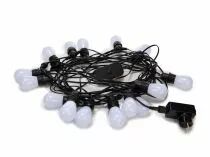 Tuya led - 15 m - 15 lampes multicolores - c&agrave;ble noir - smart (V-TUYA-15-RGBW)