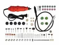 Perceuse de pr&eacute;cision electrique & jeu de gravure  - 162 pcs. (VTHD0051)