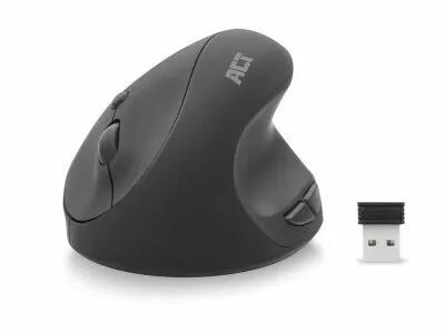 Souris ergonomique sans fil - 1600 dpi (ACTAC5101)