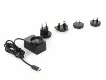 Chargeur compact avec connexion usb - 5 vcc - 2.5 a max. - 15 w max. - type c - avec 4 fiches de voyage (PSS6EUSB41BT/C)