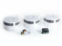 Set de d&eacute;tecteurs de fum&eacute;e connect&eacute;s velbus 230 v (3 pi&egrave;ces) (SMK230)