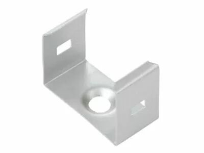 Support de montage pour profil� pour ruban led slimline largeur 15 mm - acier � ressort - argent (MC-SLW15-STEEL)
