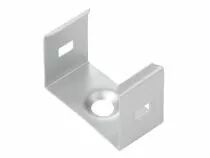 Support de montage pour profil&eacute; pour ruban led slimline largeur 15 mm - acier &agrave; ressort - argent (MC-SLW15-STEEL)
